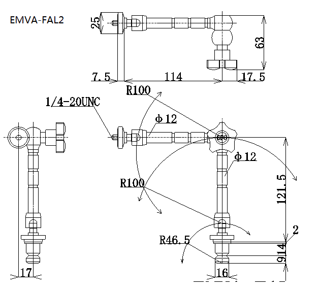 Mounting Fixture (Flexible Arm for LED Light): Related Image